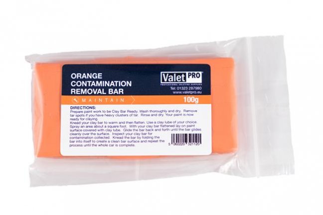 ValetPro Contamination Remover Orange 100g mäkký clay
