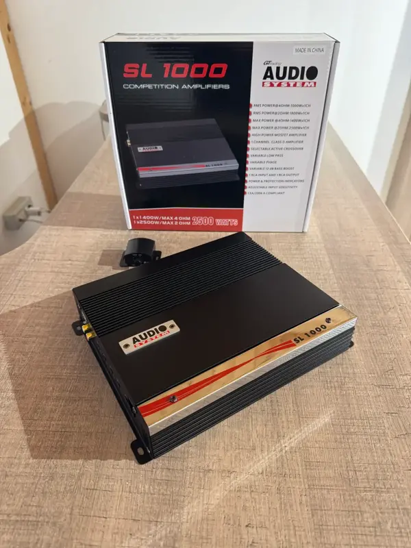 1-kanálový zosilňovač  Audiosystem SL1000