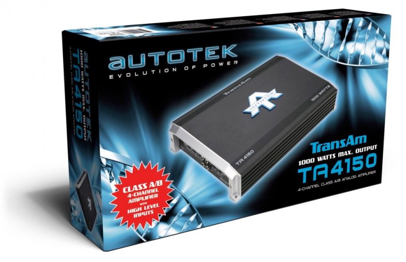 Autotek TA4150 4-kanálový zosilňovač