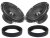 Helix F 62C reproduktory pre  Mitsubishi Outlander (2007-2016) predné dvere
