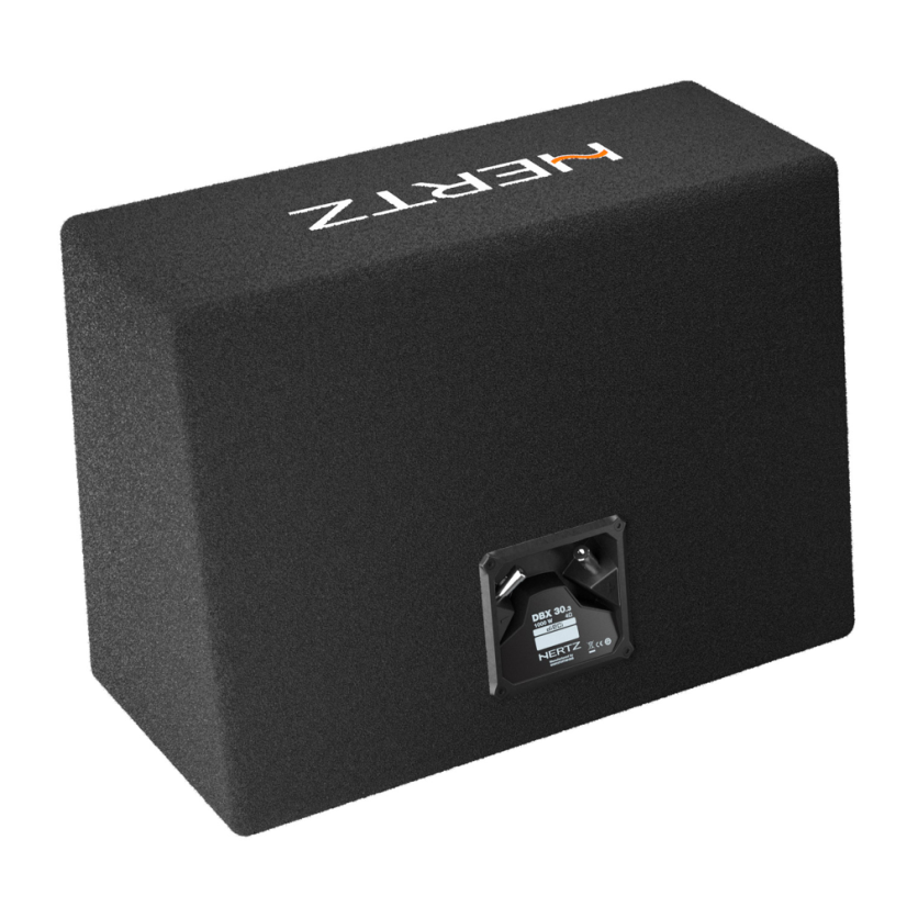 12" subwoofer v boxe do auta Hertz DBX 30.3