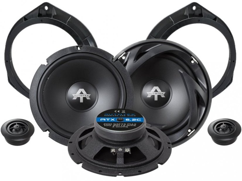 Autotek ATX6.2C reproduktory pre Hyundai i20 ( od 2014) predné dvere