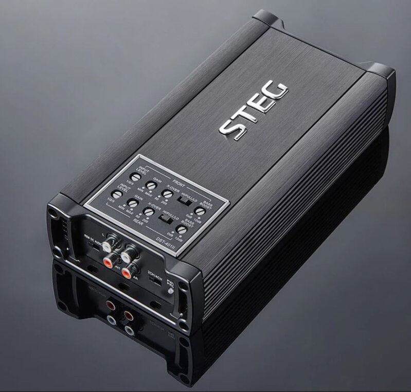 4-kanálový zosilovač STEG DST401DII 480W Class-D Mini