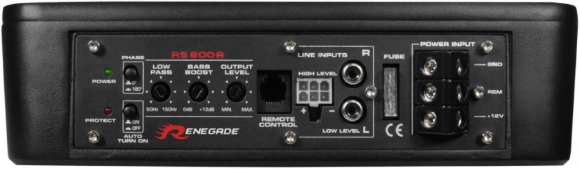 Aktívny subwoofer pod sedadlo Renegade RS800A