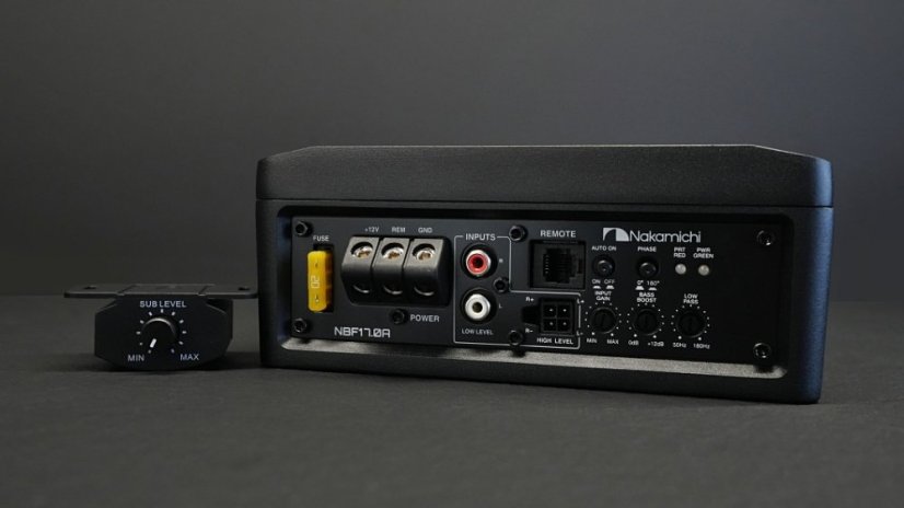 Aktívny subwoofer pod sedačku Nakamichi NBF17A