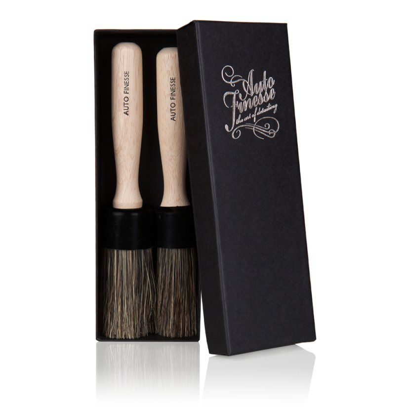 Auto Finesse Hog Hair Brushes detailingové štetce z prasačích chlpov