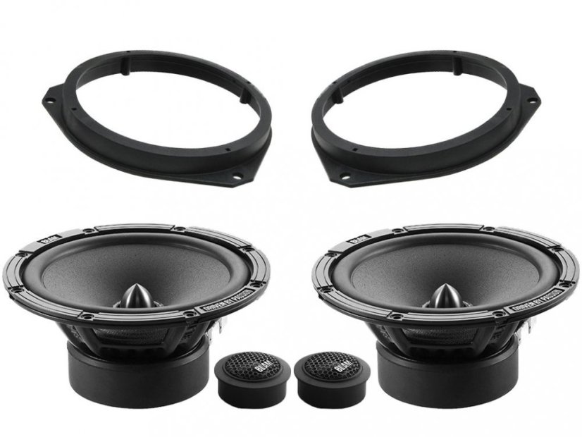 BLAM Relax 2 165 R2X reproduktory pre Opel Vivaro A (2001-2014) predné dvere