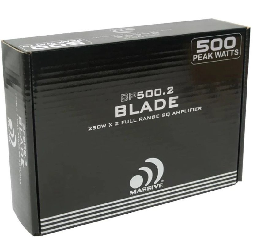 Zosilňovač Massive Audio BP500.2 V2