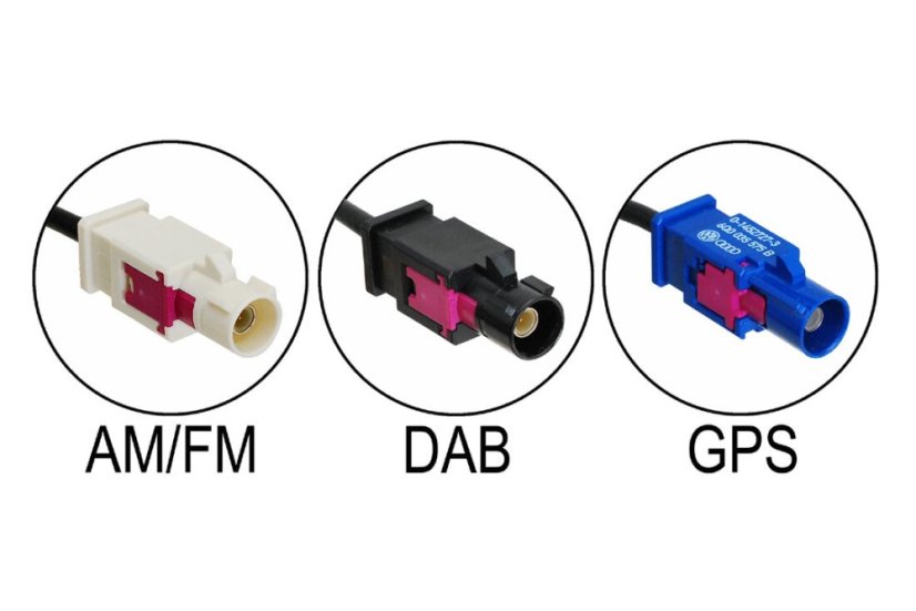 ANTÉNA KOMBINOVANÁ GPS + DAB + AUTORÁDIO