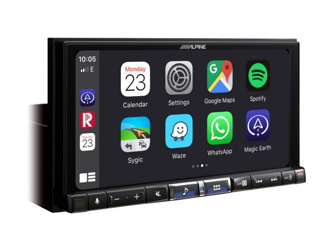 Autorádio Alpine iLX-705D s bezdrôtovým Apple CarPlay a DAB +