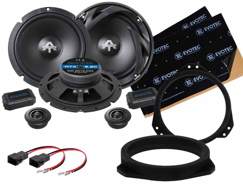 Autotek ATX6.2C reproduktory pre Opel Corsa B