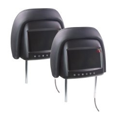 Set monitorov 7" v čiernej opierke