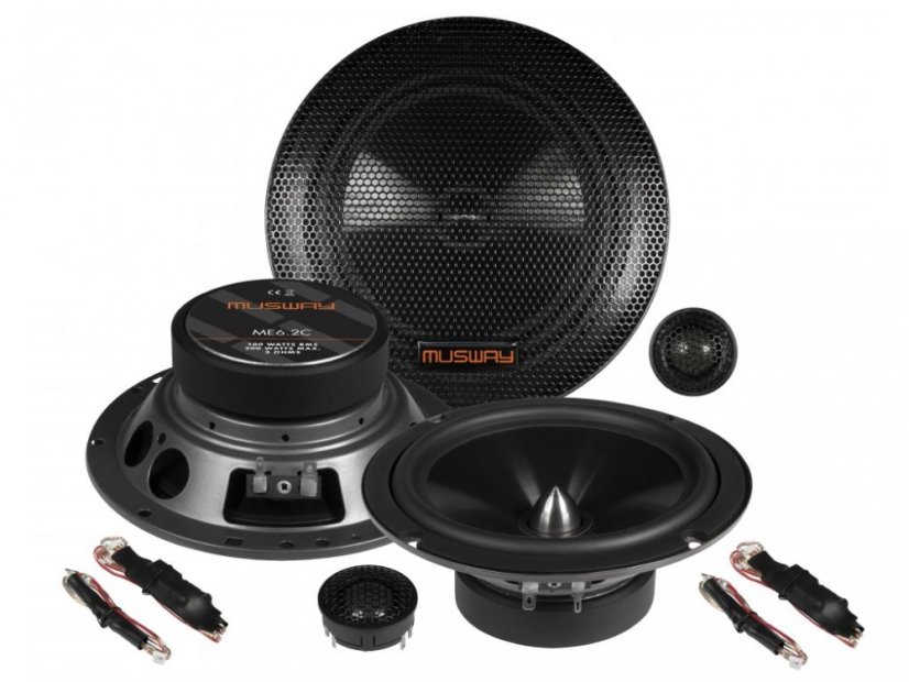 Musway ME6.2C reproduktory pre CITROEN JUMPER (2006-) predné dvere