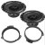 Helix F6X reproduktory pre SUBARU FORESTER (2013) zadné dvere