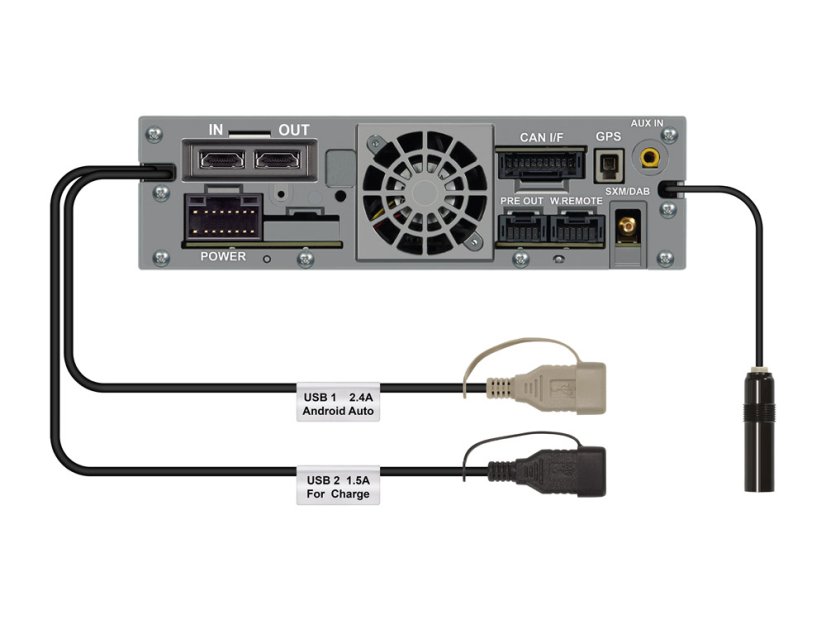 Alpine 11 palcové multimediálne rádio iLX-F115DU8 pre Fiat Ducato 8