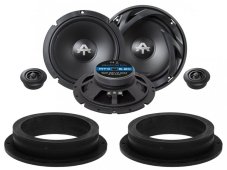 Autotek ATX6.2C reproduktory pre Volkswagen Touran (2003-2015) predné dvere
