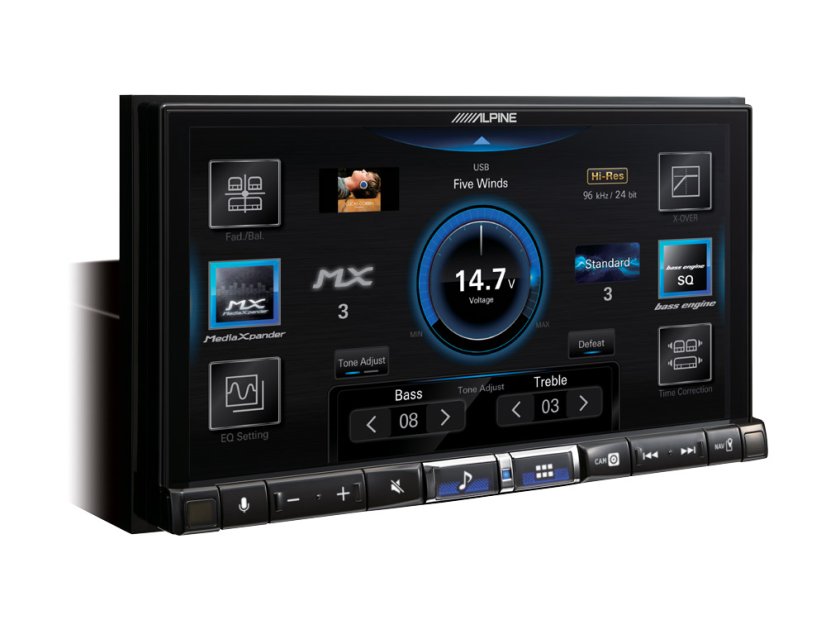 Autorádio Alpine iLX-705D s bezdrôtovým Apple CarPlay a DAB +