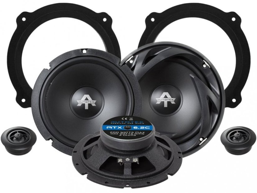 Autotek ATX6.2C reproduktory pre Hyundai Tuscon III (od 2016) predné dvere