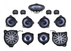 STEG reproduktory pre Mercedes Burmester C E S GLC