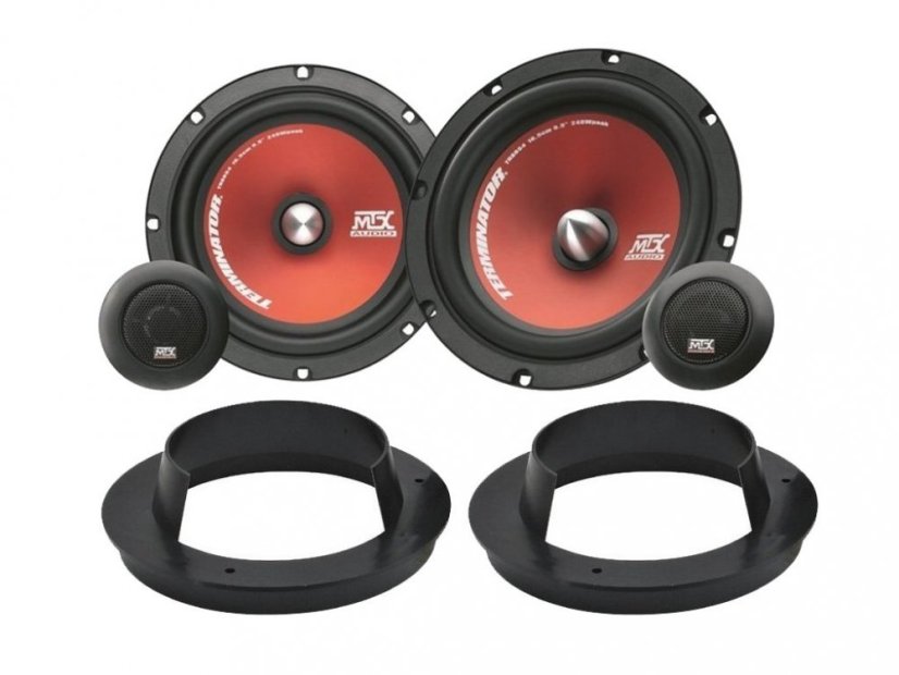 MTX Audio TR65S reproduktory pre SUZUKI SX4 (2006-) - predné dvere
