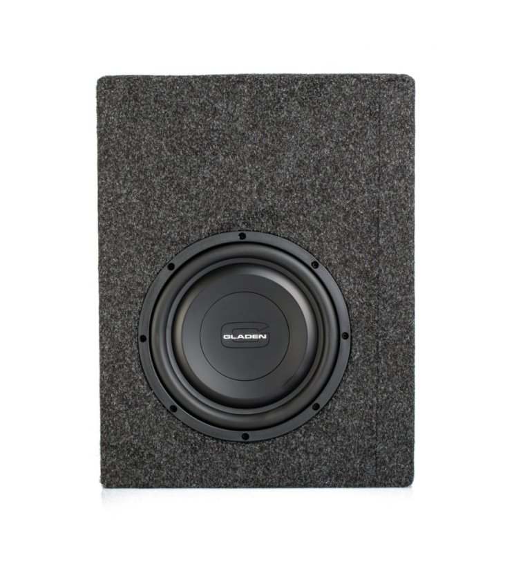 10" subwoofer v boxe do auta Gladen RS-X 10 SLIM SB-CU
