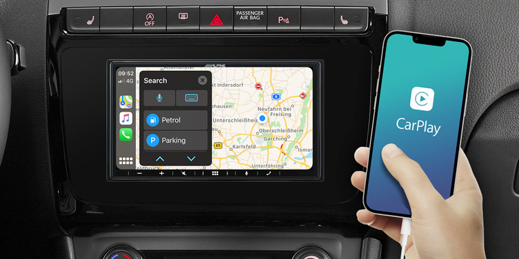 Autorádio Alpine iLX-W690D s DAB+ rádiom, Apple CarPlay a kompatibilitou Android Auto