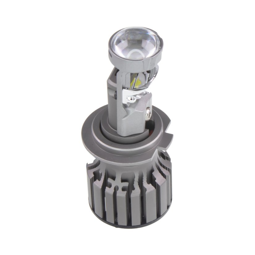 LED Autožiarovka LENS LED H7 biela, 9-32V, 6000LM chip GC x8