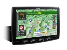 Pokročilá navigačná jednotka Alpine INE-F904DC pre nákladné automobily a obytné vozidlá