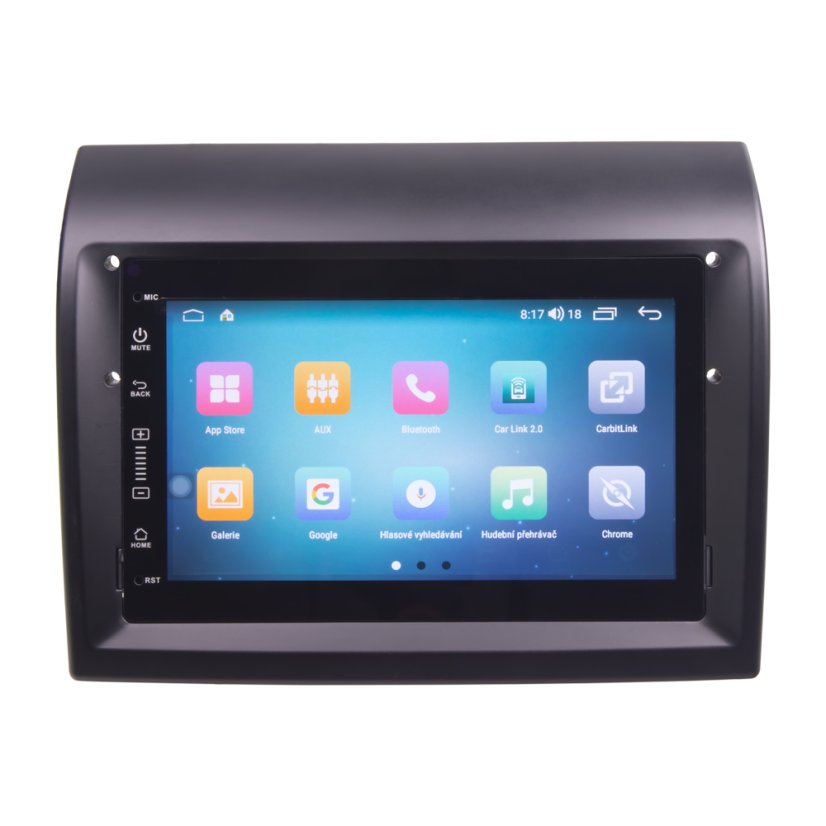 Autorádio pre FIAT/CITROEN/PEUGEOT so 7" LCD, Android, WI-FI, GPS, CarPlay, 4G, Bluetooth, 2x USB