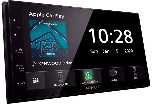 Autorádio KENWOOD DMX-5020BTS 6,8" s Bluetooth a Apple CarPlay® a Android Auto™