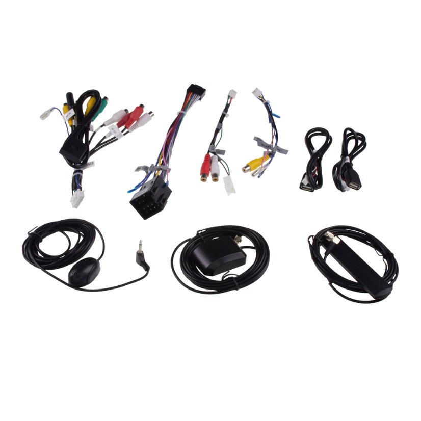2DIN autorádio s 10,1" LCD, OS Android, WI-FI, GPS, CarPlay, Bluetooth, 2x USB, 4G