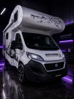 Ozvučenie karavanu FIAT Ducato