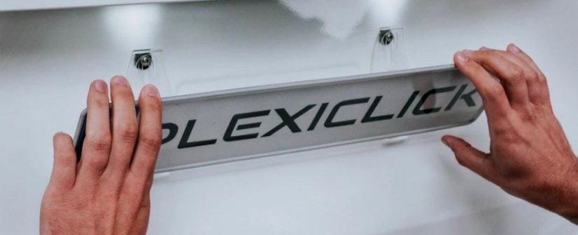 Neviditeľný držiak na EČV Plexiclick v2