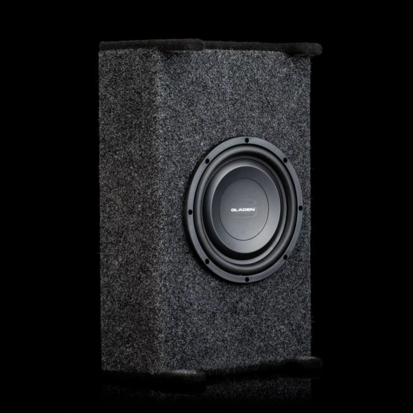 10" subwoofer v boxe do auta Gladen RS-X 10 SLIM TESLA