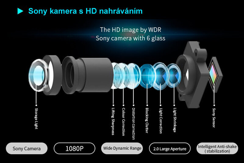 DVR kamera HD, Wi-Fi, AUDI A3 sedan / Q7 (2015->)