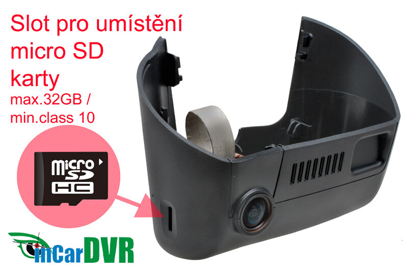 DVR HD kamera + Wi-Fi vhodná do JEEP Cherokee (2015->)