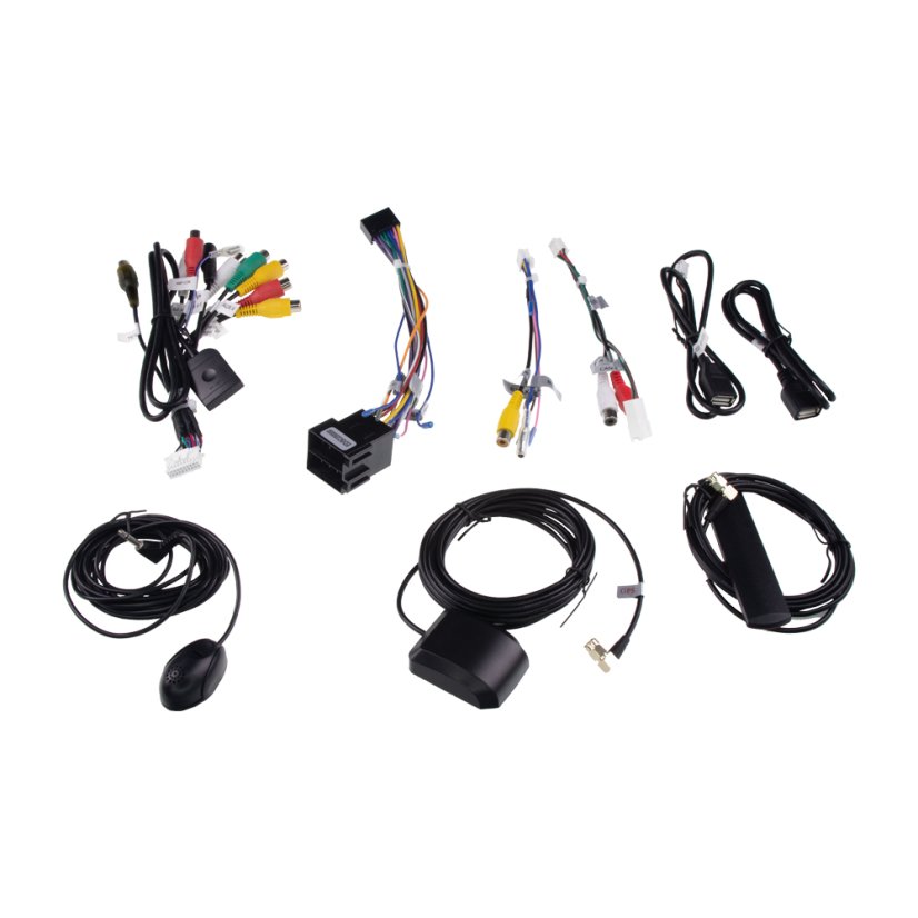 1DIN autorádio s 10" LCD, OS Android, WI-FI, GPS, CarPlay, Bluetooth, 2x USB, 4G