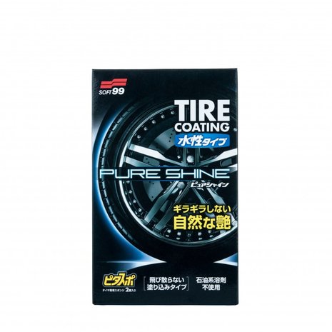 Soft99 Water-Based Tire Coating „PURE SHINE” 100 ml ochrana pneumatík s leskom