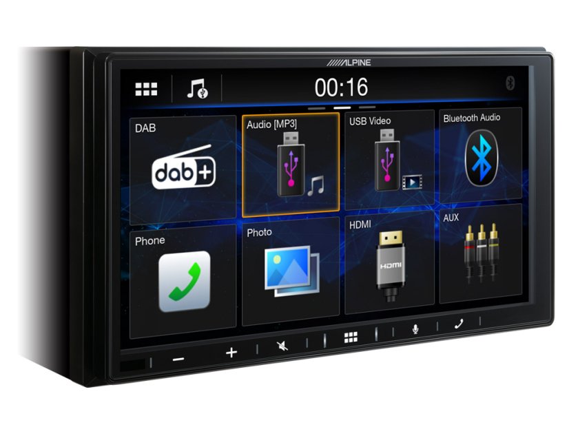 Autorádio Alpine iLX-W690D s DAB+ rádiom, Apple CarPlay a kompatibilitou Android Auto