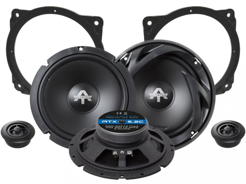 Autotek ATX6.2C reproduktory pre Hyundai Santa Fe (od 2012)  predné dvere