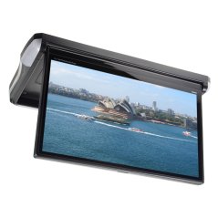 Stropný LCD monitor 13,3" čierny s OS. Android HDMI / USB, diaľkové ovládanie