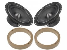 Helix F6X reproduktory pre Volkswagen POLO (2001-2009) zadné dvere