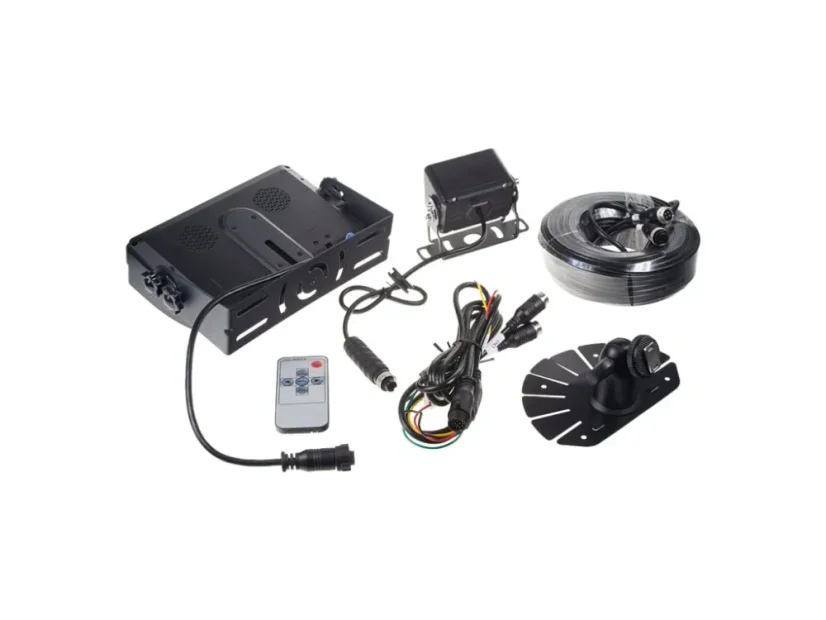 AHD set monitor 7" s 2 x 4PIN vstup, DVR, kamera, 15m kábel, SK menu