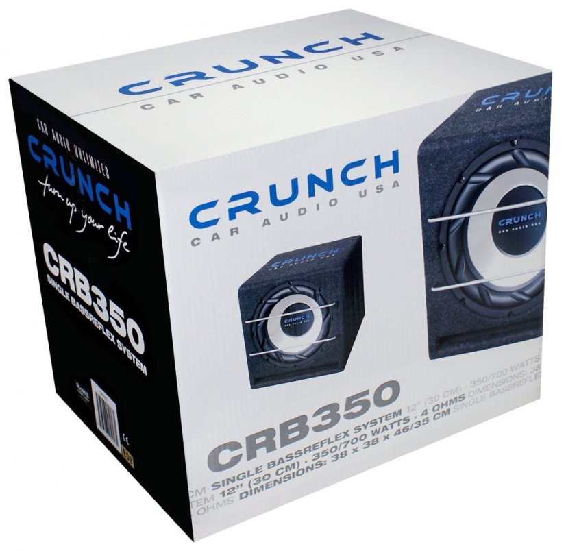 Crunch CRB350 subwoofer