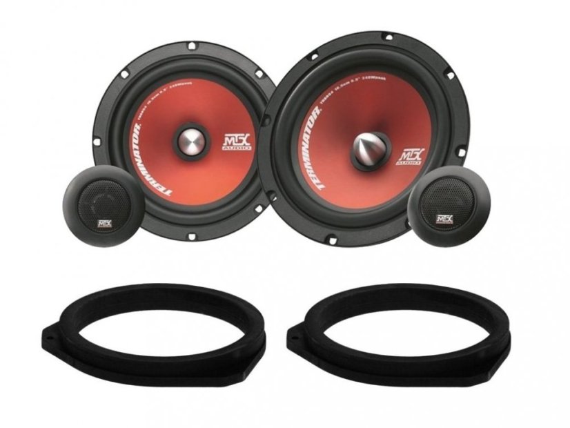 MTX Audio TR65S reproduktory pre ALFA ROMEO MITO (2008-) - zadné dvere