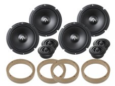 Predné a zadné reproduktory Autotek ATX6.2C pre VW Golf VI