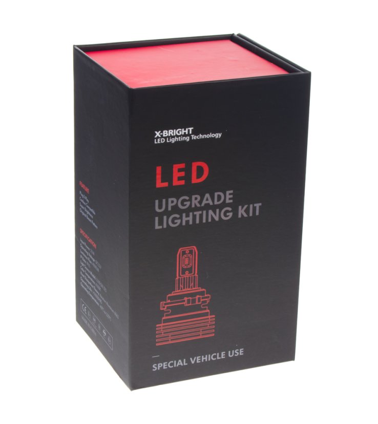 LED Autožiarovka H7 do svetlometov VW (set), 4000LM, biela