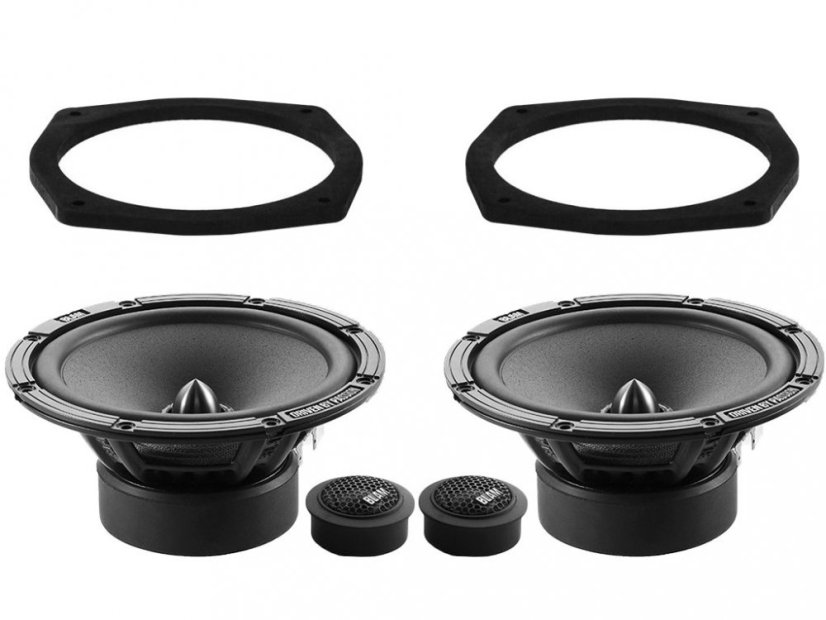 BLAM Relax 2 165 R2X reproduktory pre Mitsubishi Pajero (2006->) predné dvere