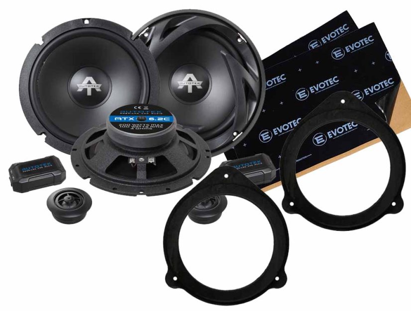 Autotek ATX6.2C reproduktory pre Audi A3 8P