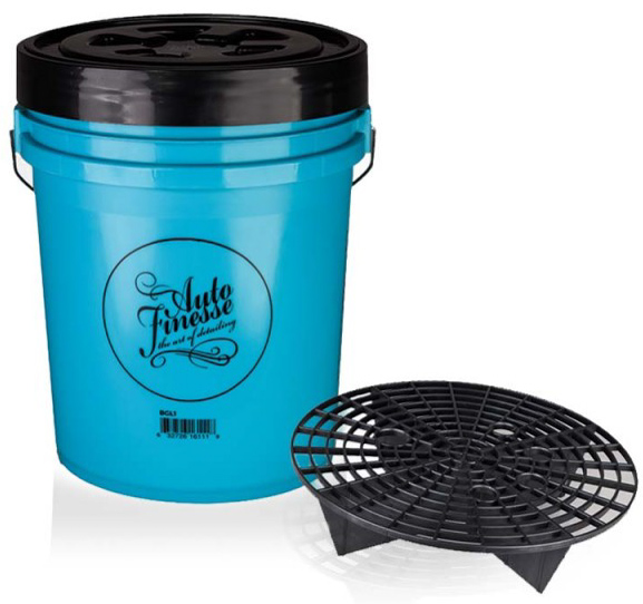 Auto Finesse Detailers Bucket with Lid detailingový kýbel